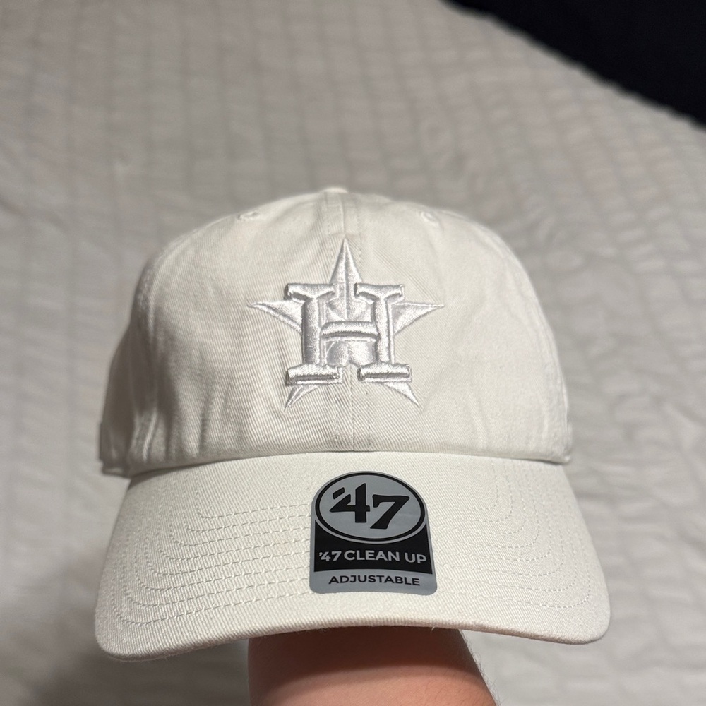 47 Brand Cream Adjustable Hat